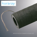 Sandblasting hose with ground wire. Manufactured by Kuraray. Made in Japan (sand blast hose)